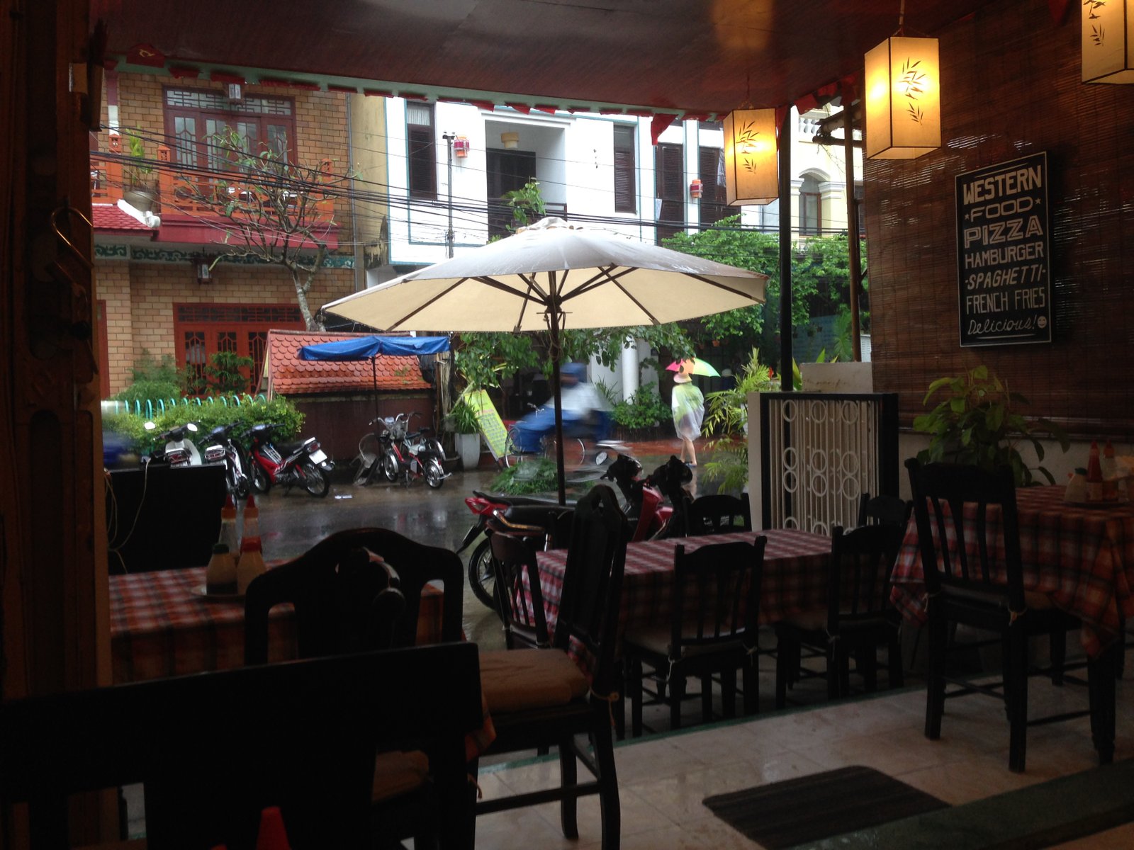 Lantern-lit street at night in Hoi An Ancient Town, Vietnam
