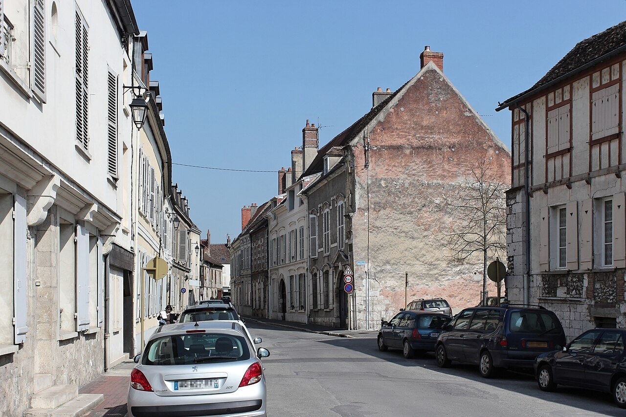 Provins medieval town street, UNESCO World Heritage Site