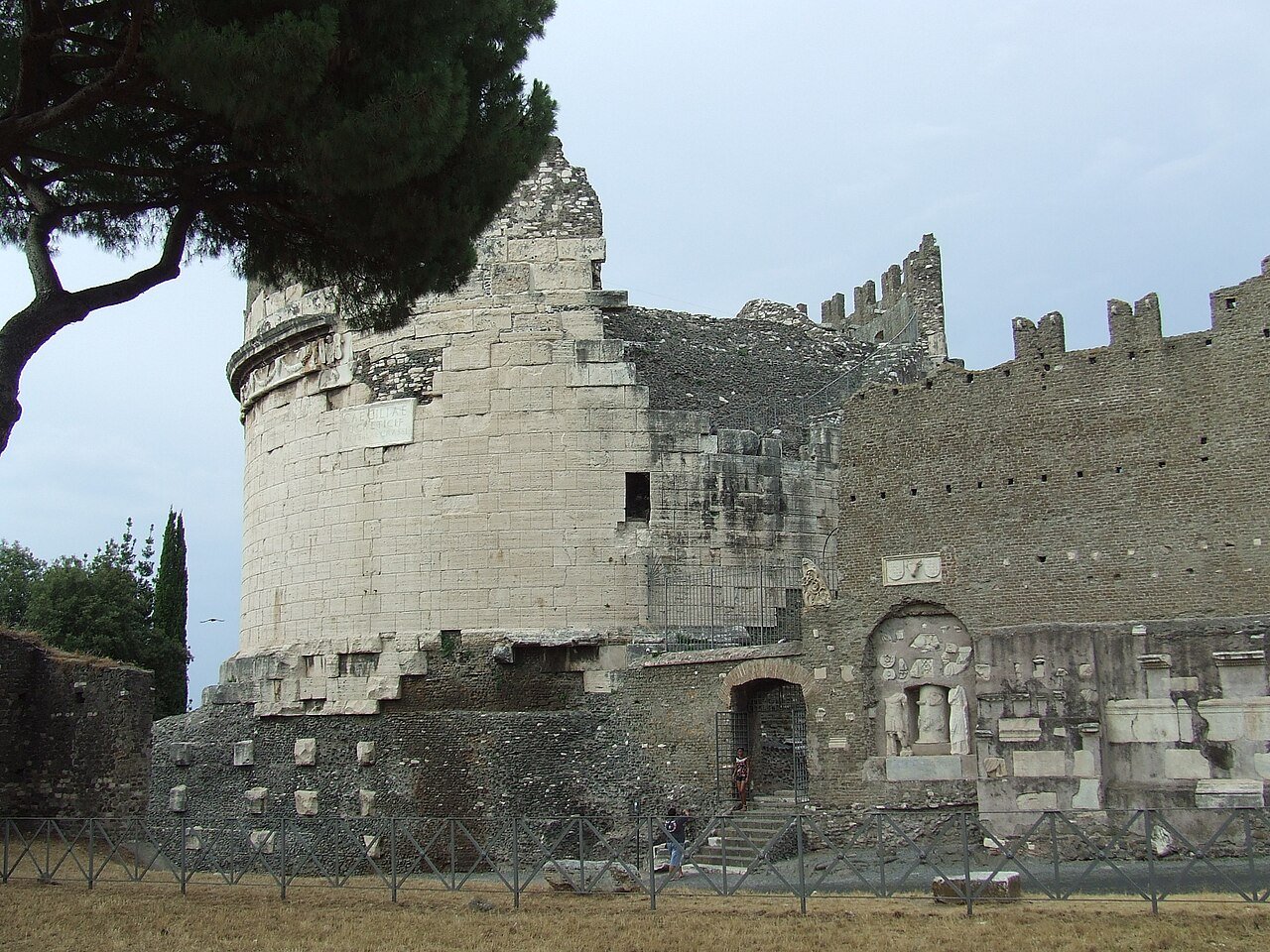 Tomb of Cecilia Metella, Via Appia Antica, Rome