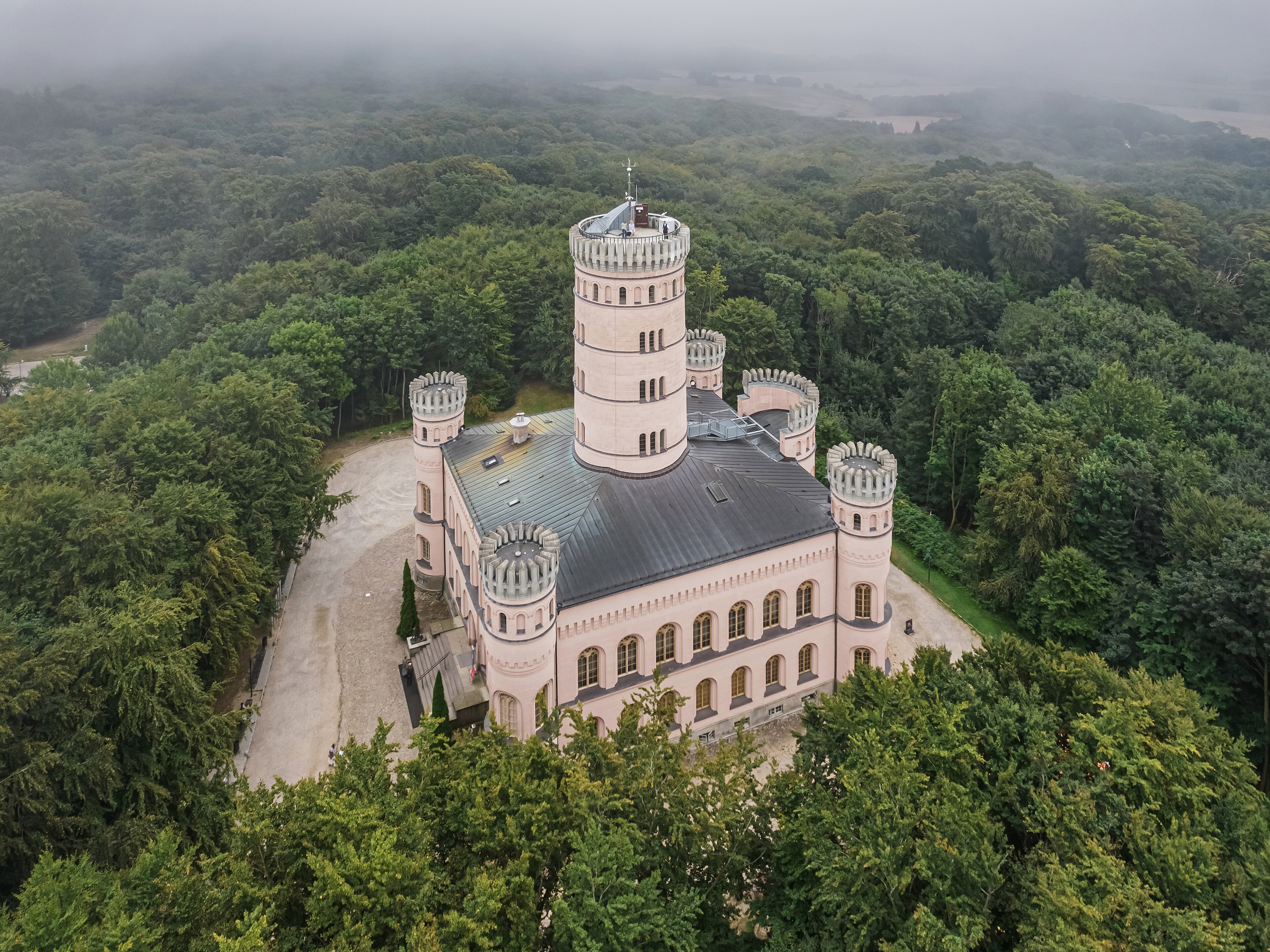 Granitz Hunting Lodge — view Granitz Hunting Lodge — view