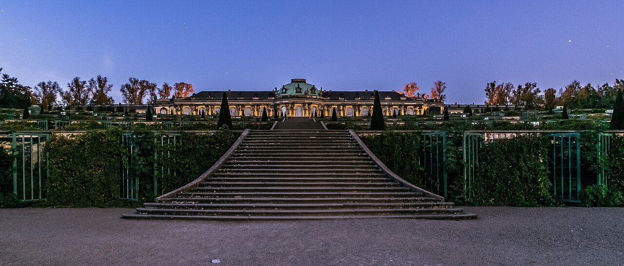 Sanssouci Palace Potsdam — UNESCO World Heritage Site near Berlin