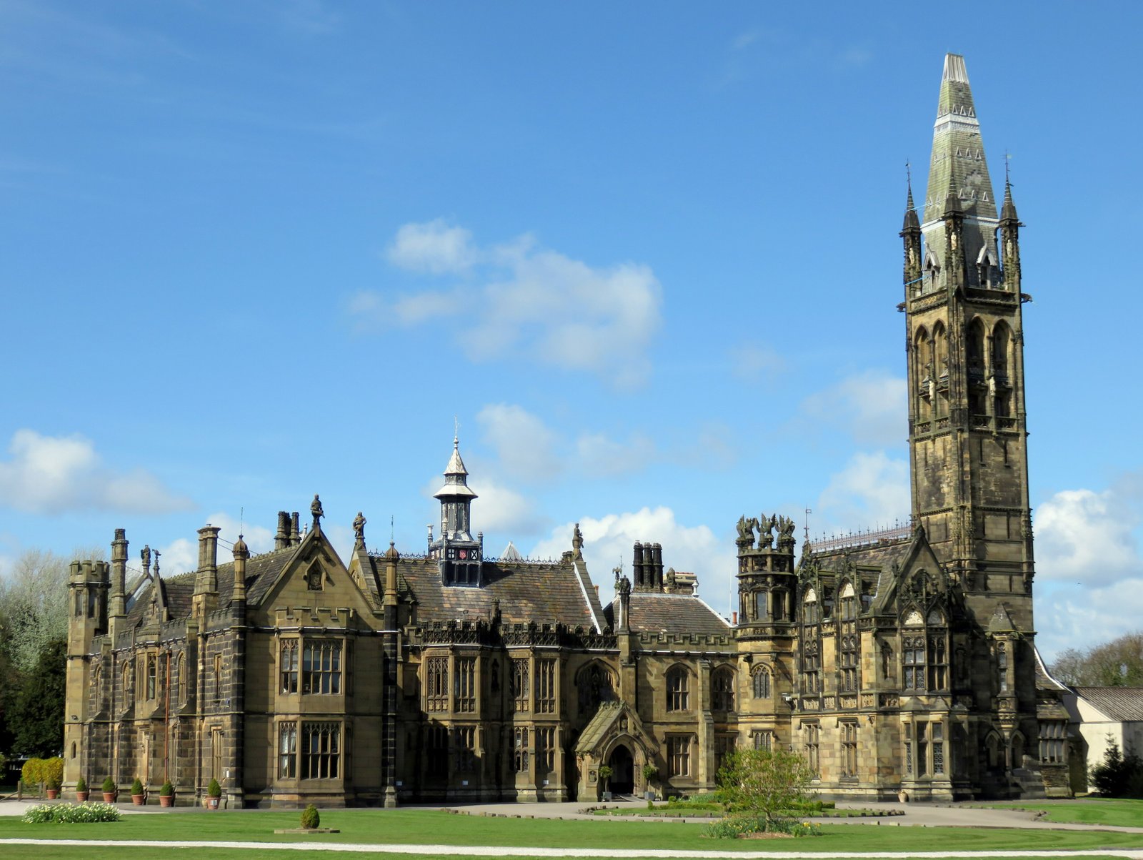Scarisbrick Hall — view