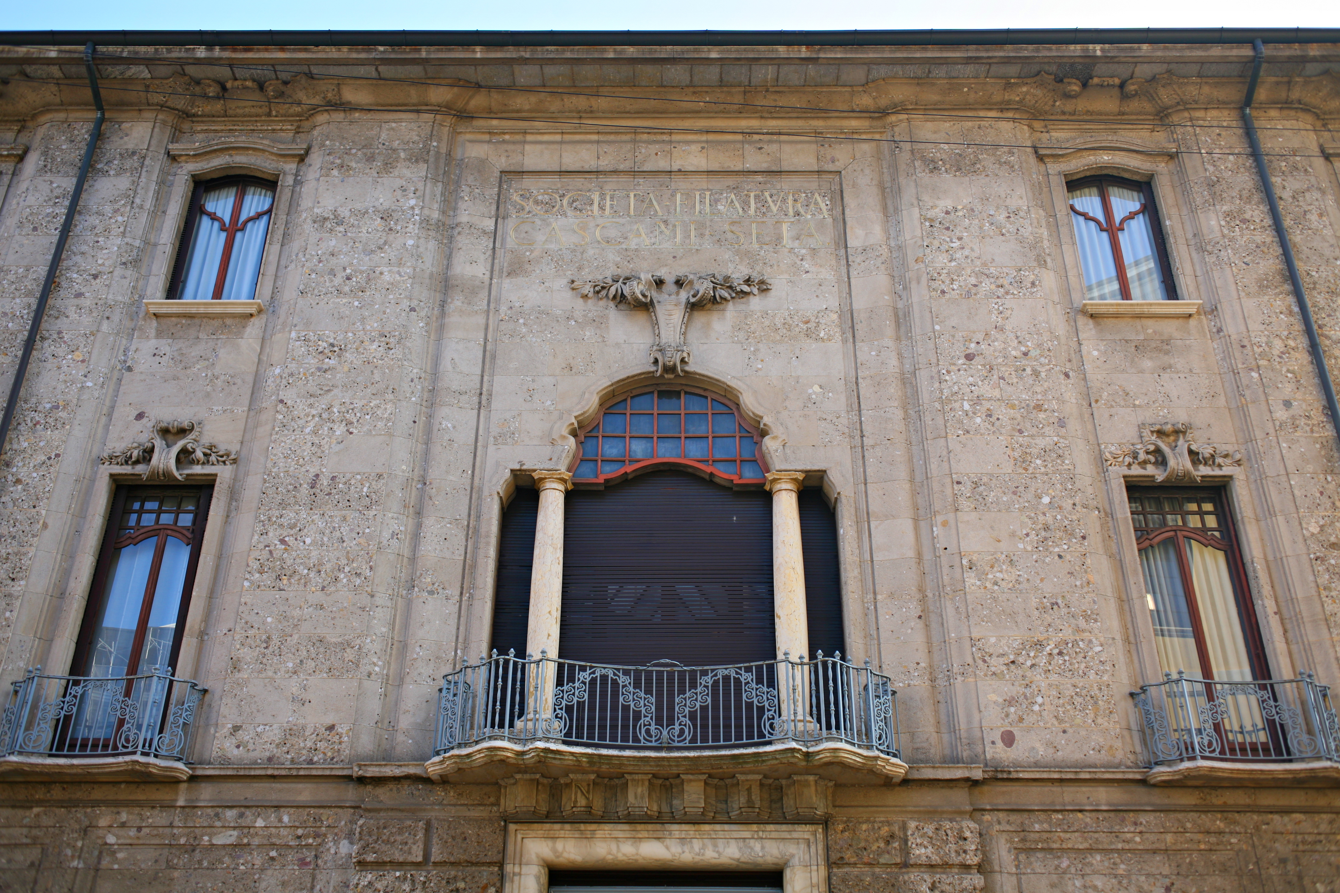 Sede della Societa Filatura Cascami Seta (1920-1924)