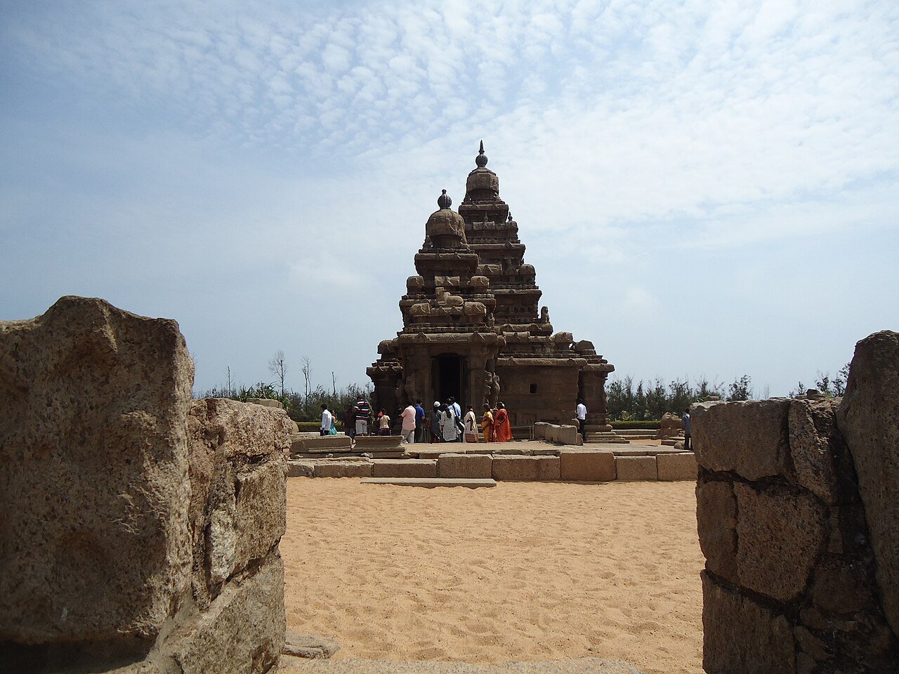 Shore Temple Mahabalipuram UNESCO World Heritage Site Tamil Nadu