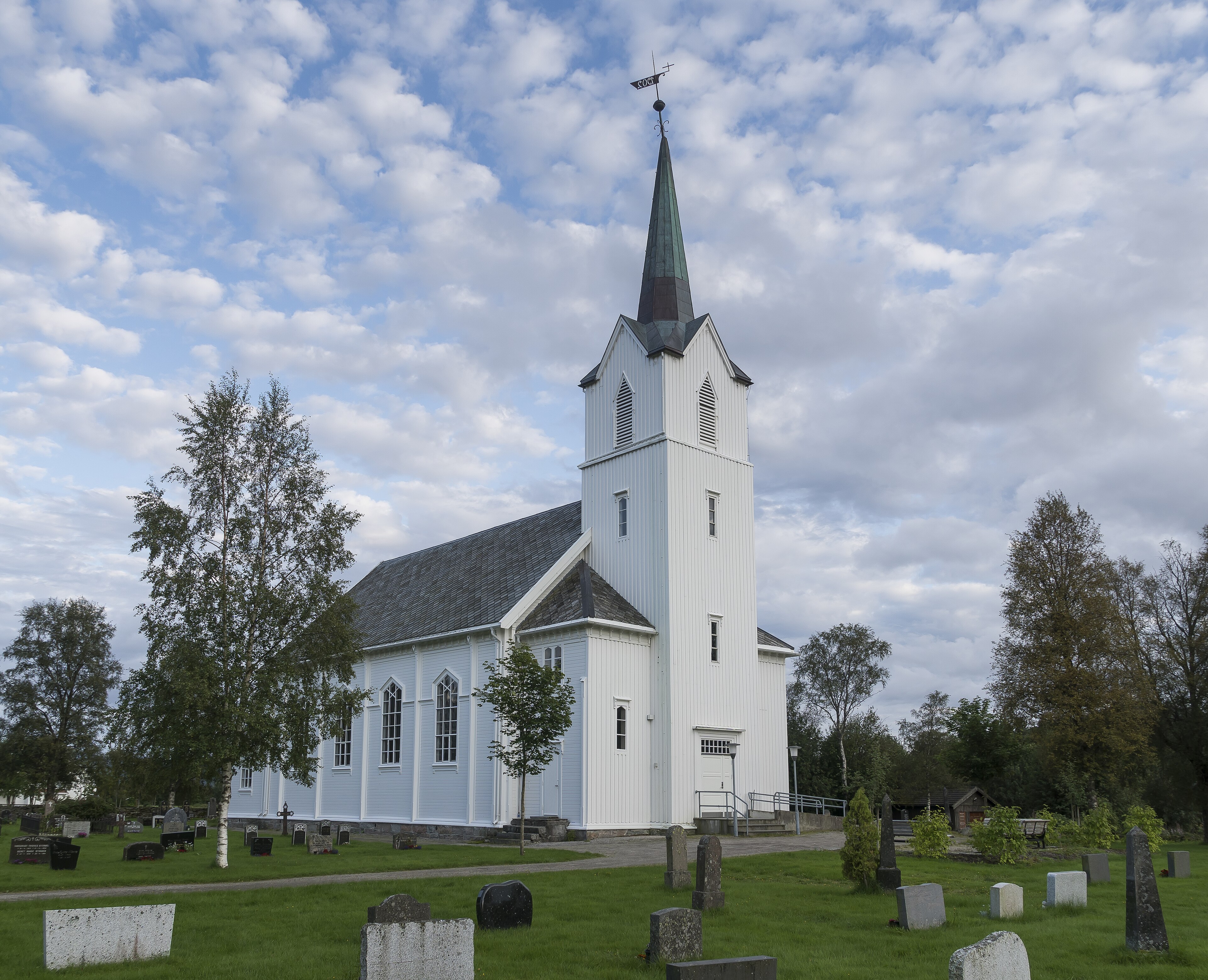 Skage Church — view