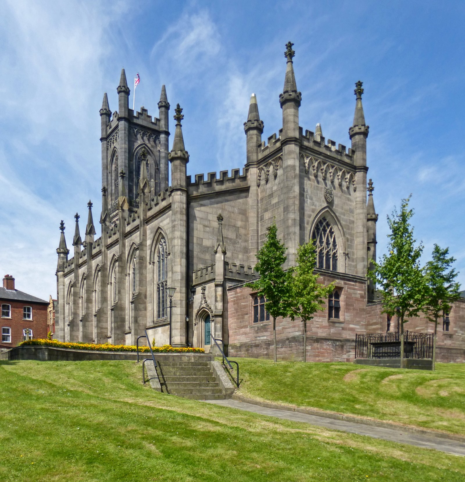 Oldham Parish Church — view