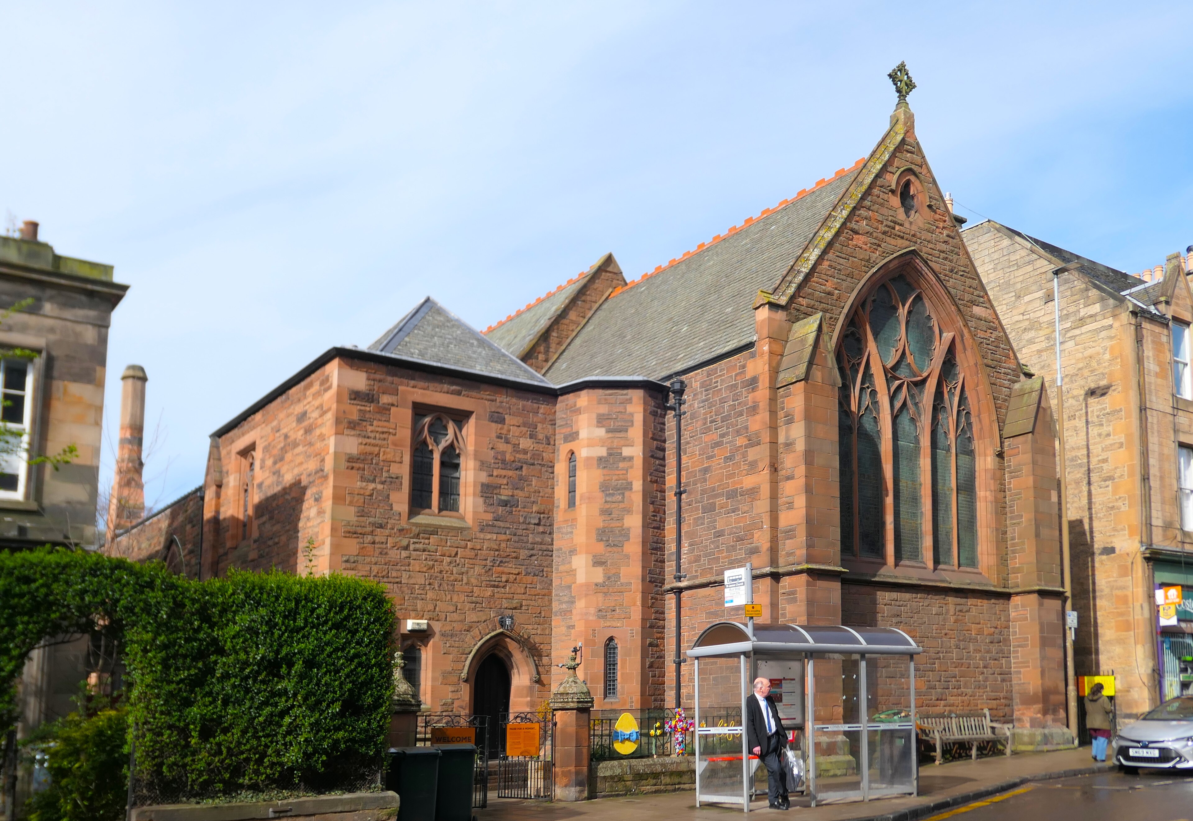 St James, Goldenacre — view