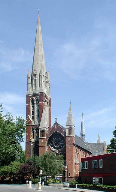 St Augustine's, Kilburn — view