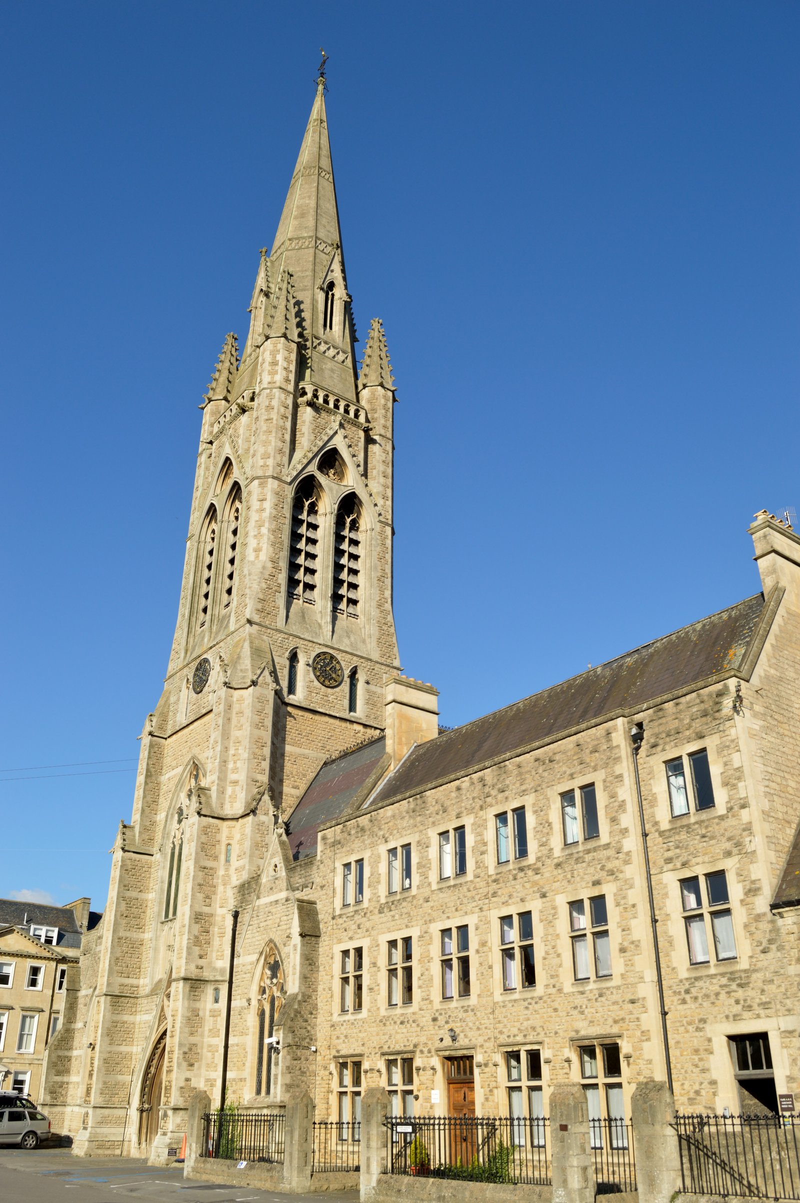 St John's Church, Bath — view