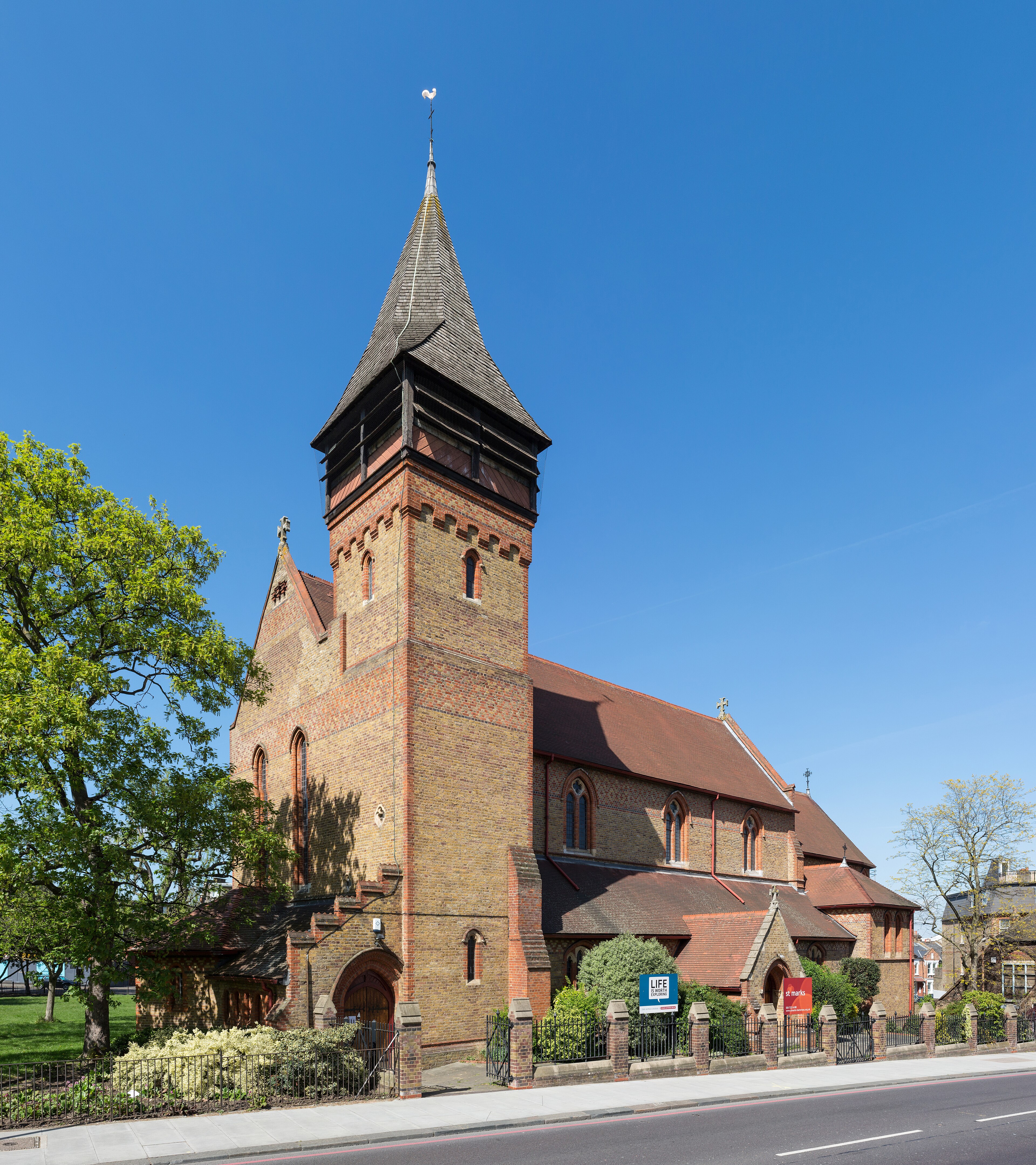 St Mark's, Battersea Rise — view St Mark's, Battersea Rise — view
