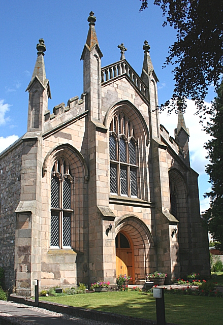 St Mary's, Fochabers — view