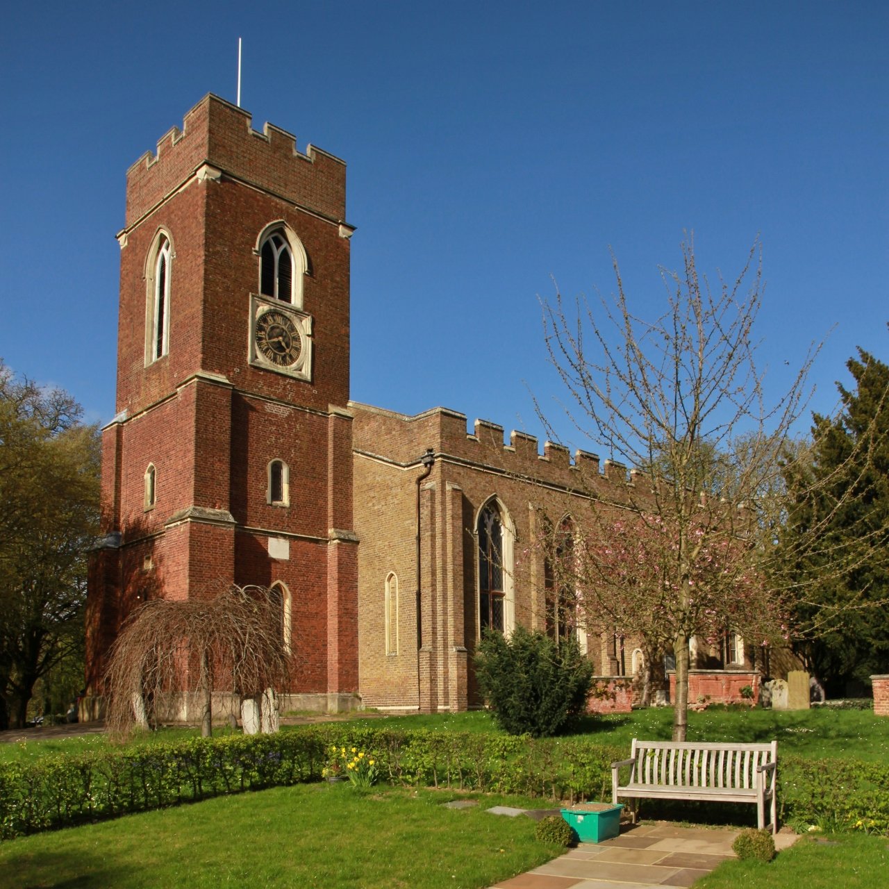 St Mary's, Staines — view