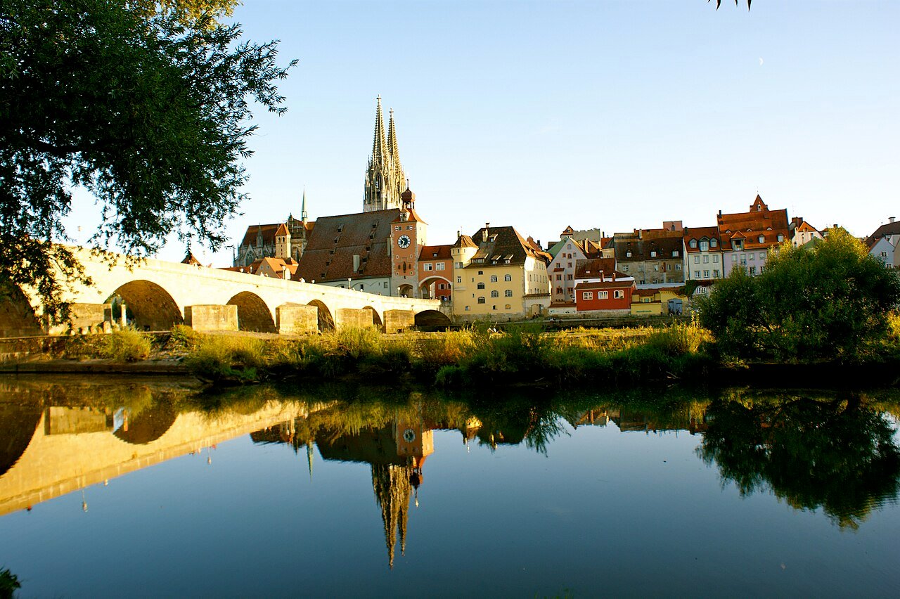 Old Town of Regensburg near Munich, UNESCO World Heritage Site