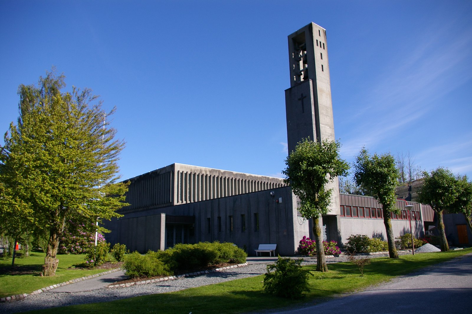 Strusshamn Church — view