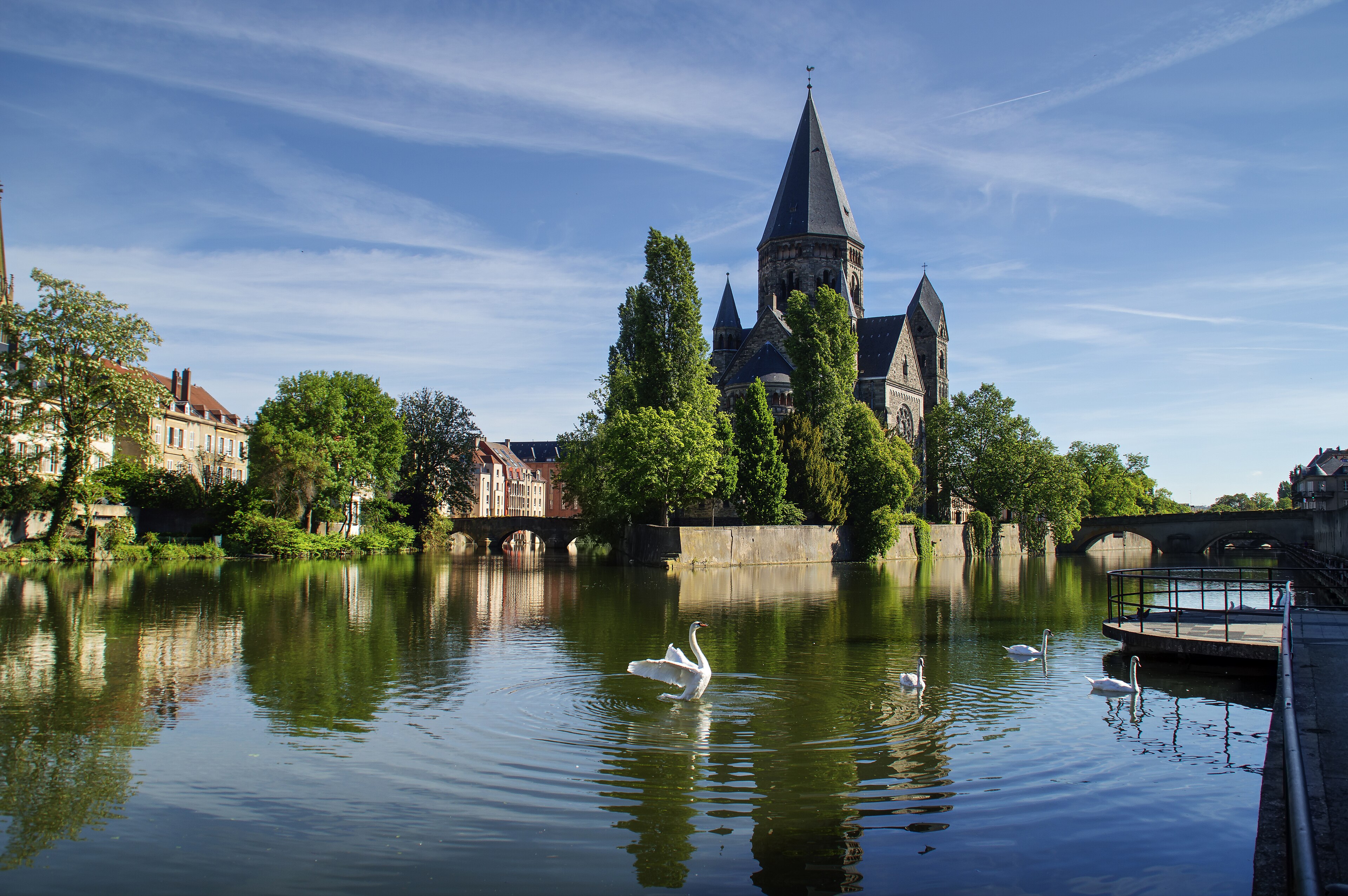 Temple Neuf, Metz — view