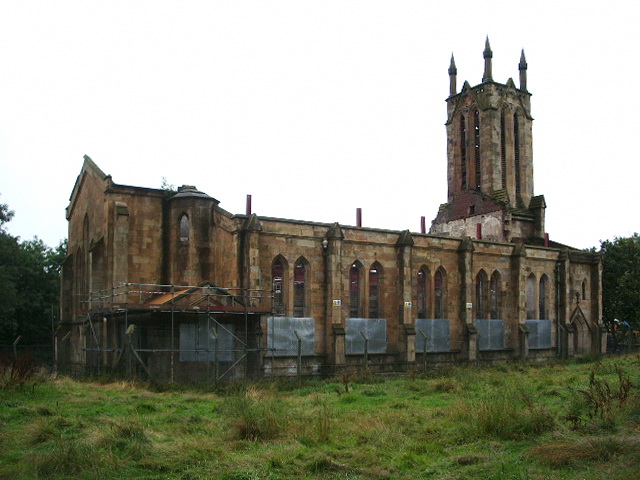 St Paul's Church, Bury — view