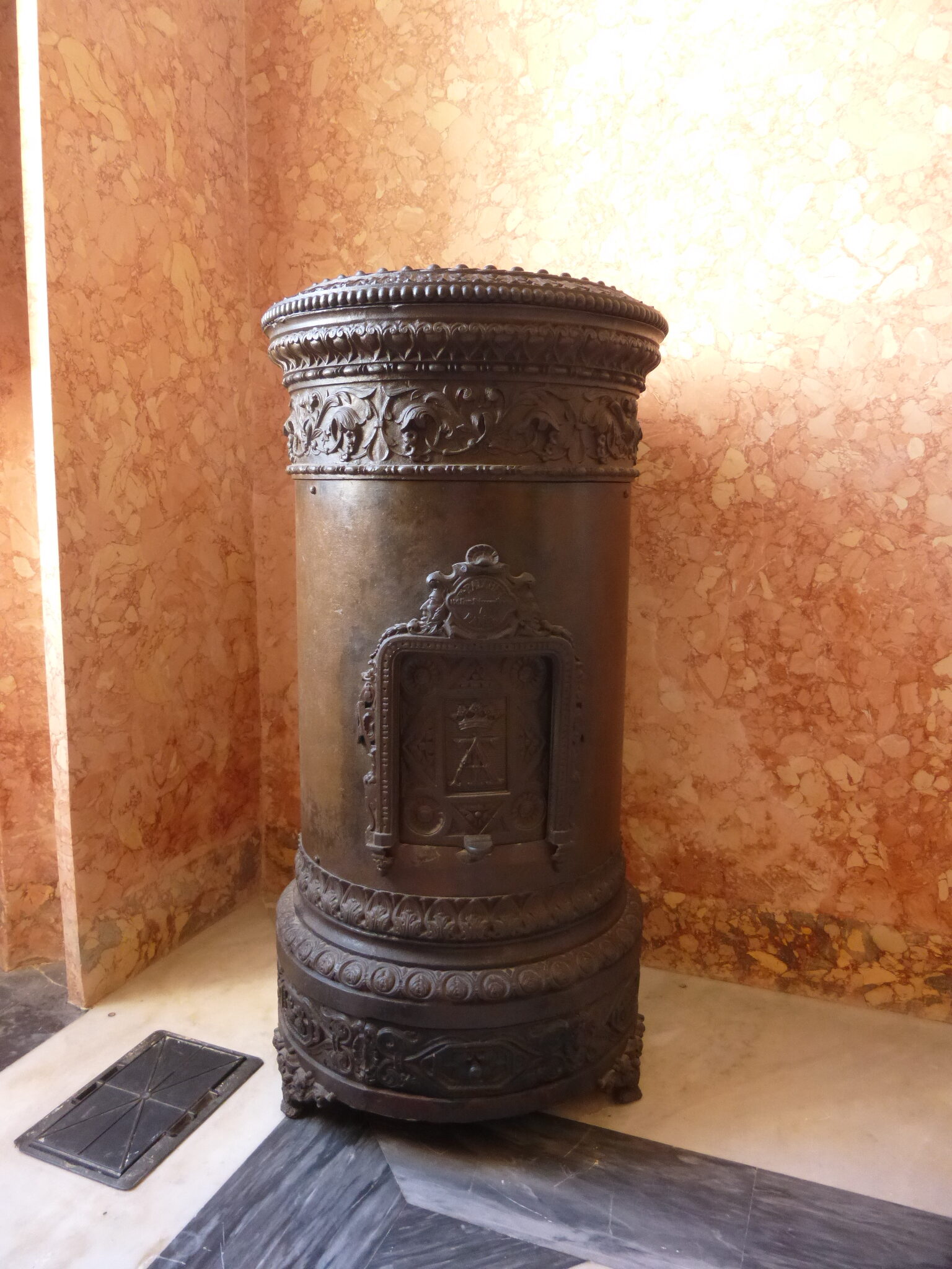 Historic Cast Iron Heating Stove