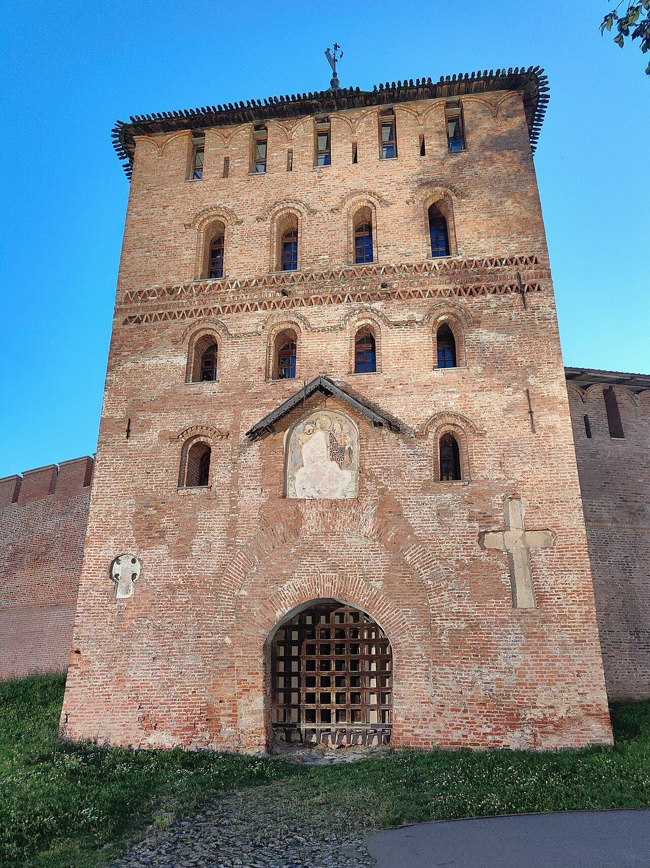 Vladimirskaya Tower, Novgorod Kremlin (Detinets), UNESCO World Heritage Site