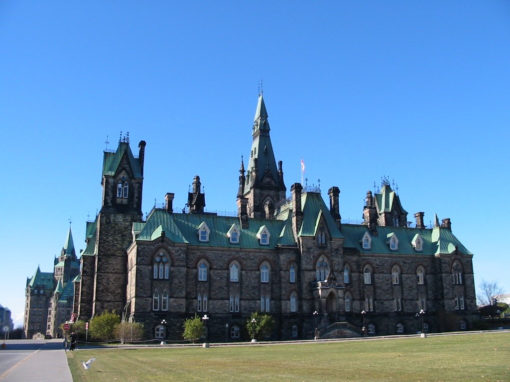 West Block — view