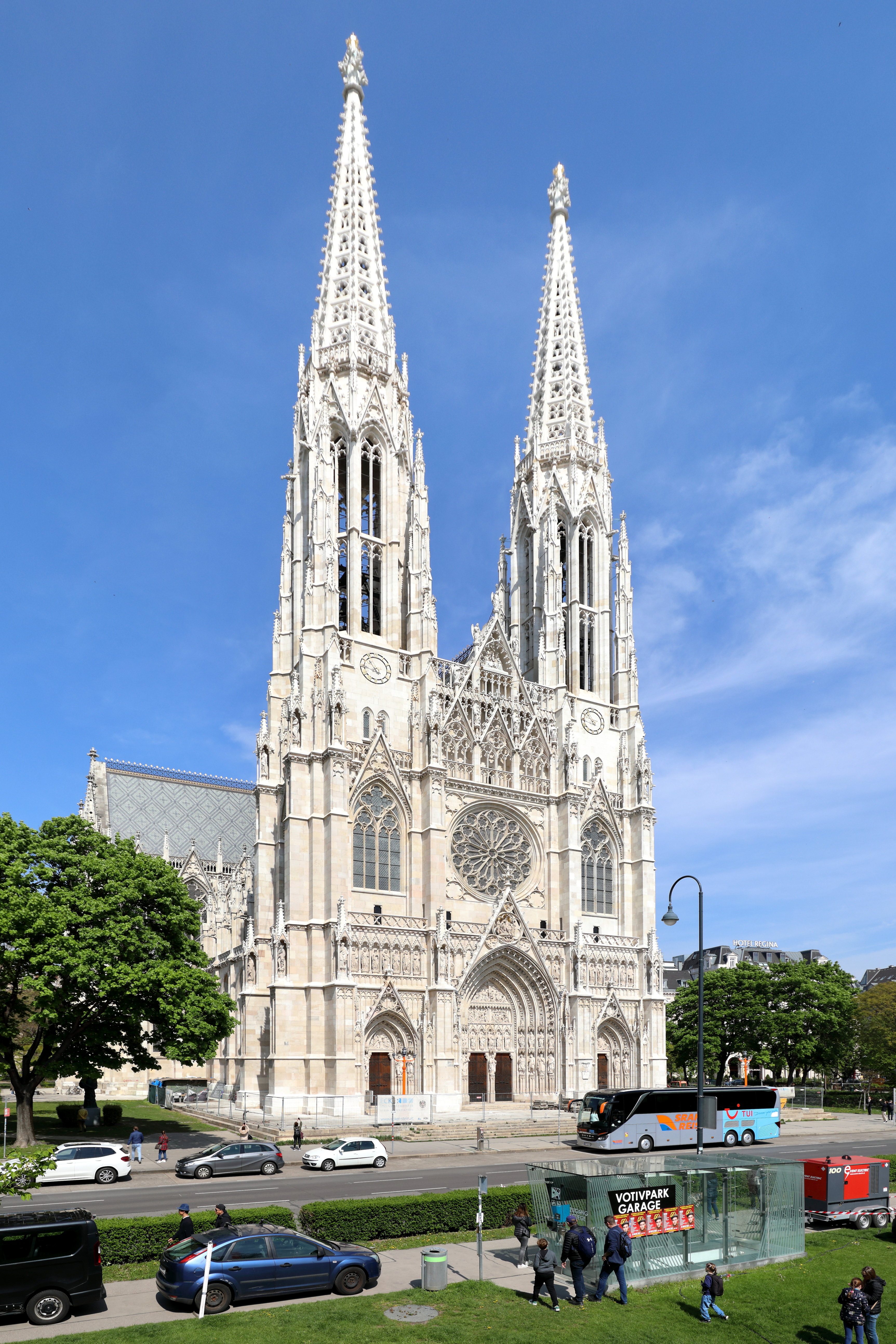 Votivkirche, Vienna — view