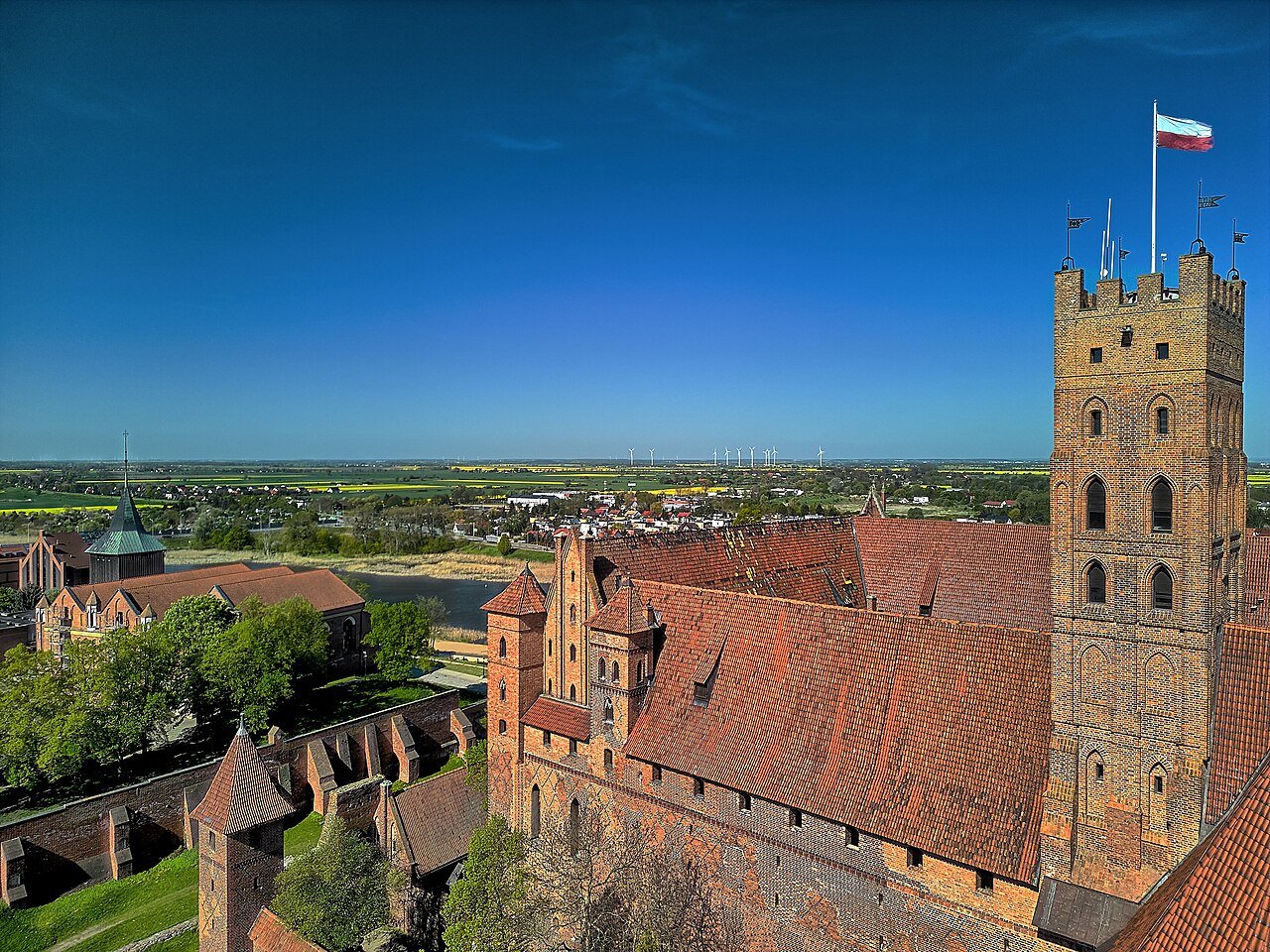 Castle of the Teutonic Order in Malbork, UNESCO World Heritage Site