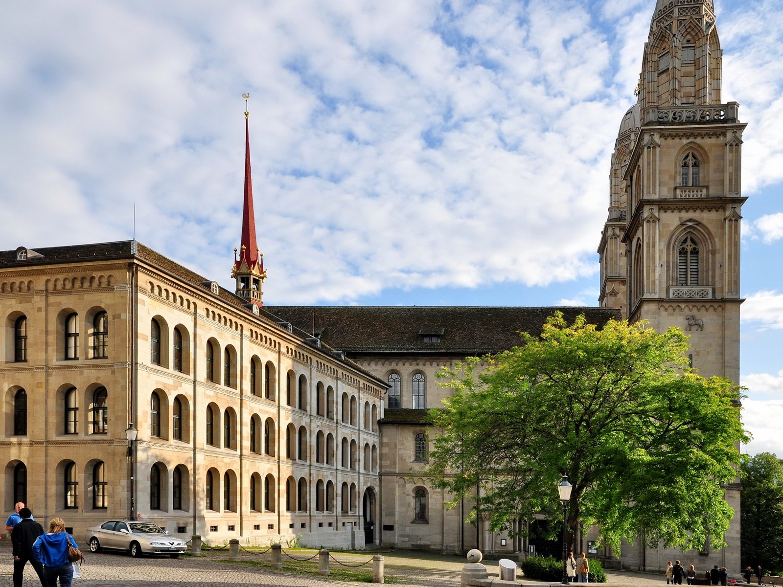 Carolinum, Zurich — view