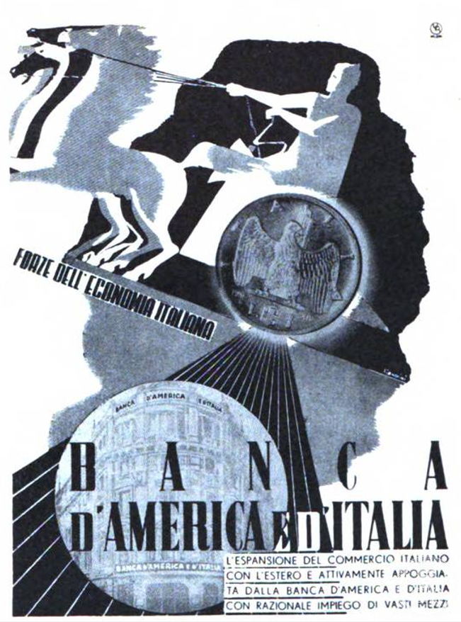 A chariot for a bank: the Banca d’America e d’Italia sheet