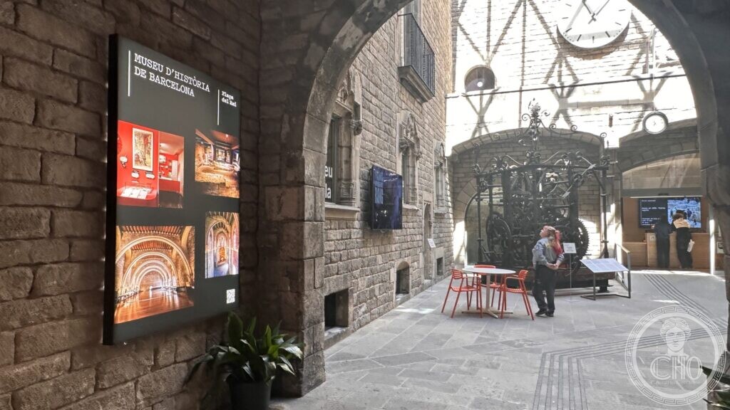 Plaça del Rei and the Barcelona History Museum — Barcelona