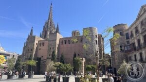 Plaça Nova and the Roman Gate of Bàrcino — Barcelona Plaça Nova and the Roman Gate of Bàrcino — Barcelona