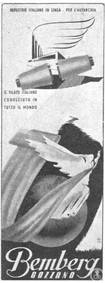 A winged spool over Gozzano: the second Bemberg sheet