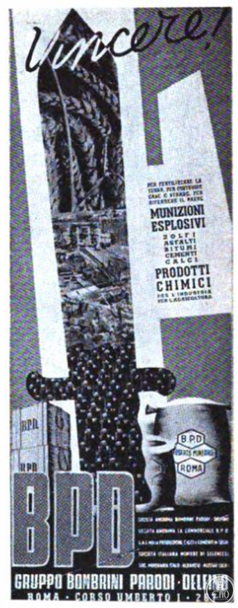 A sword of munitions: the Bombrini Parodi-Delfino sheet