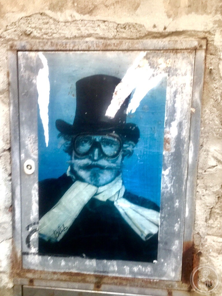 Street Art in Dorsoduro — Blub’s Underwater Icons and Urban Stencils at Campo San Basegio
