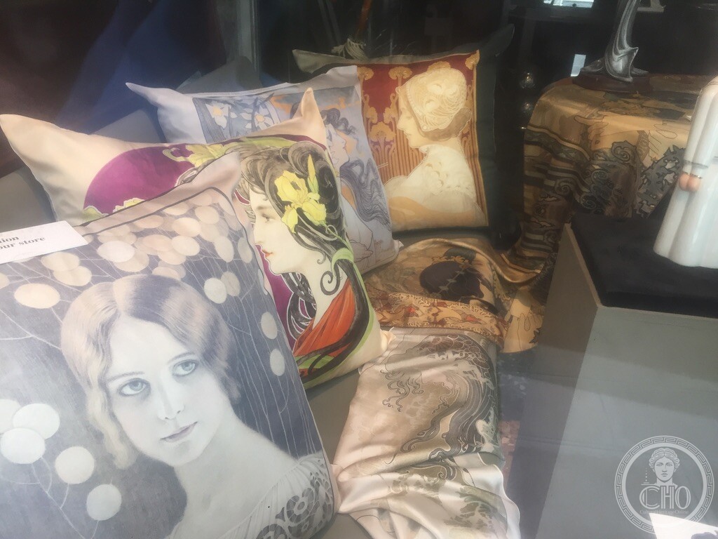 Liberty Style and Art Nouveau Textiles — Artisanal Window at Campo Santo Stefano