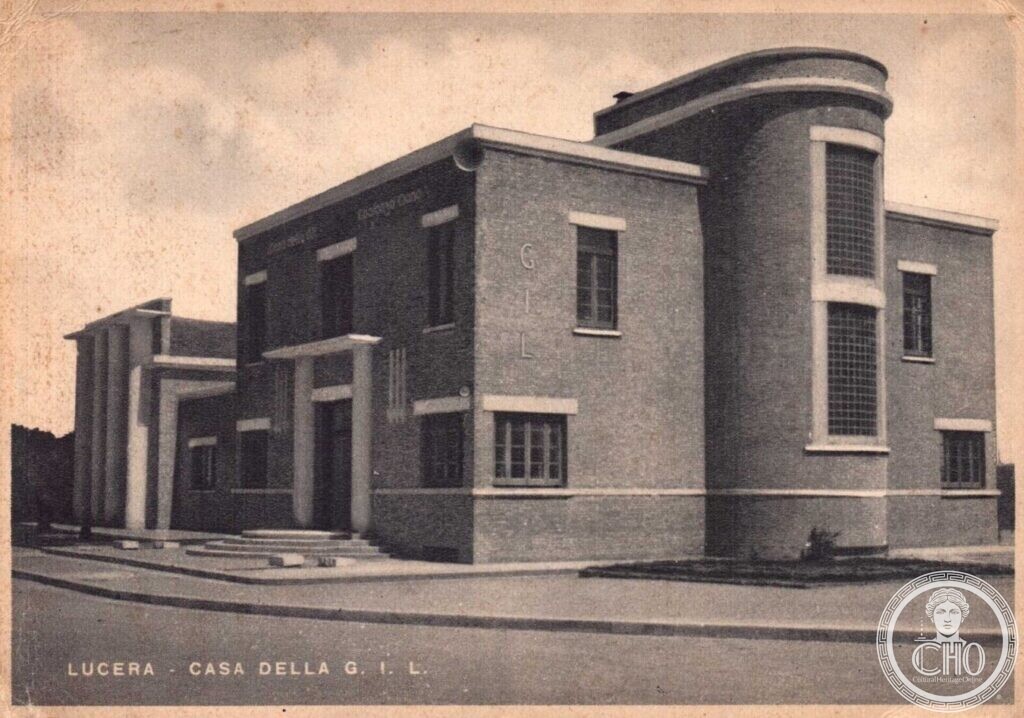 Casa della G.I.L., Lucera — the Fascist Youth House, Today a Nursery School that Keeps the Name