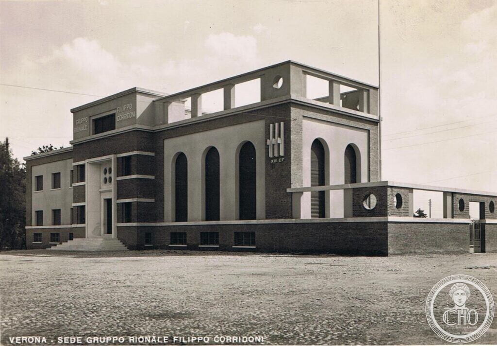 Gruppo Rionale Filippo Corridoni, Verona — a Fascist District Headquarters of 1937-38 on Corso Venezia
