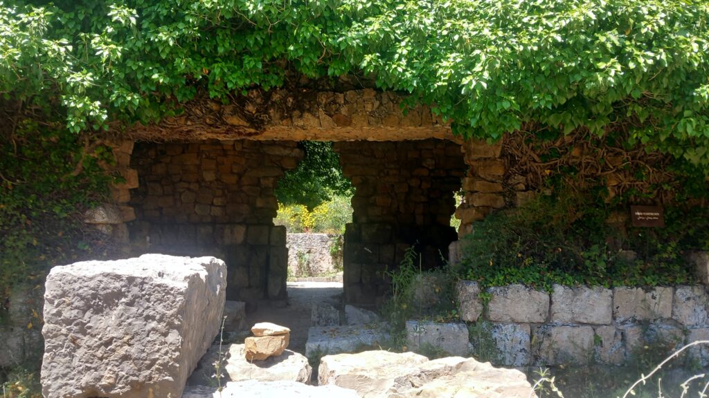 Deir el-Qalaa, Beit Mery — a Maronite monastery standing in a Roman temple