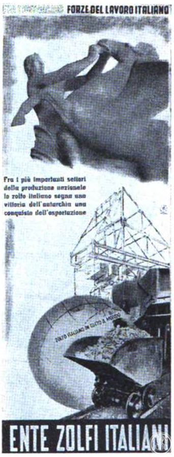 Sulfur for the world: the Ente Zolfi Italiani sheet