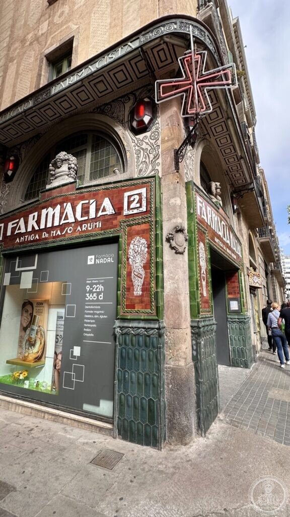 Farmàcia Nadal — La Rambla, Barcelona (1918) – Virtual Tour 360°
