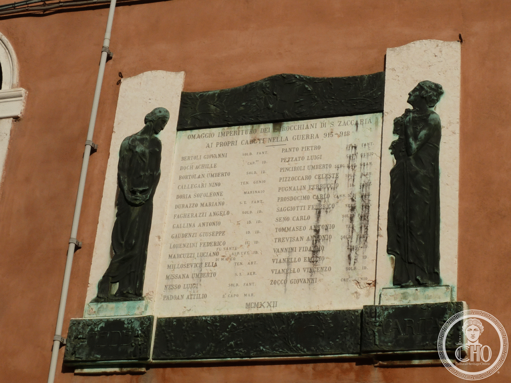 War Memorial of the San Zaccaria Parish, Venice