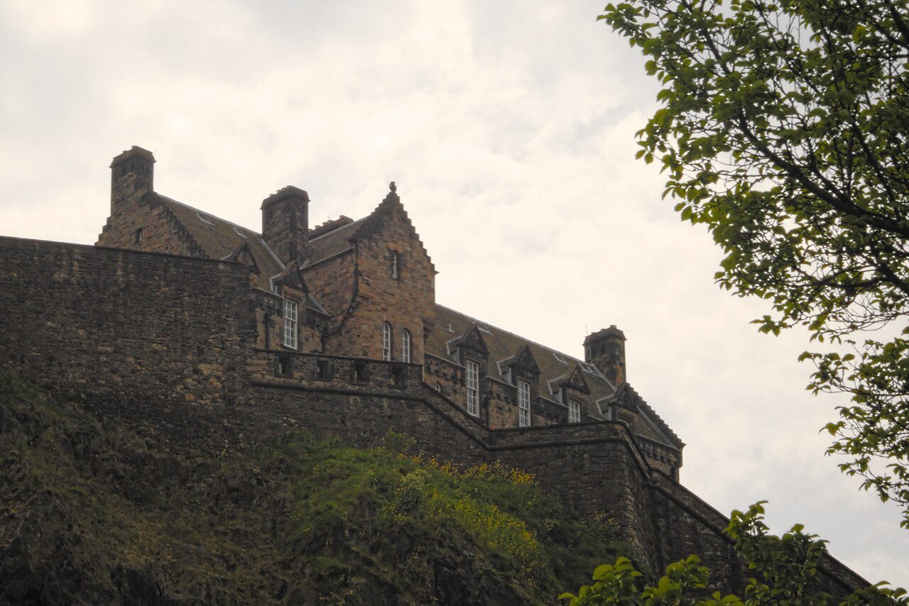 Edinburgh Castle and Old Town near Edinburgh, UNESCO World Heritage Site