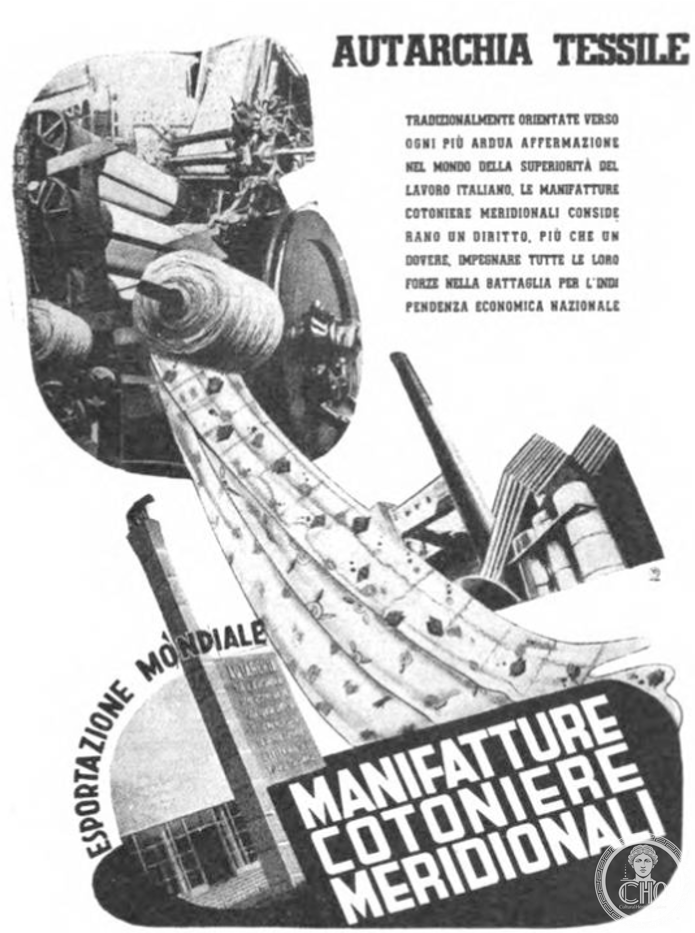 The South’s cotton: the Manifatture Cotoniere Meridionali sheet