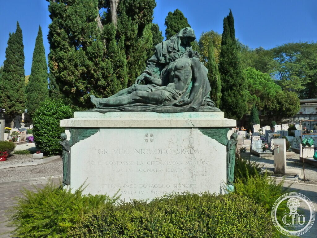 The Tomb of Nicolò Spada — the Man Who Built the Modern Lido