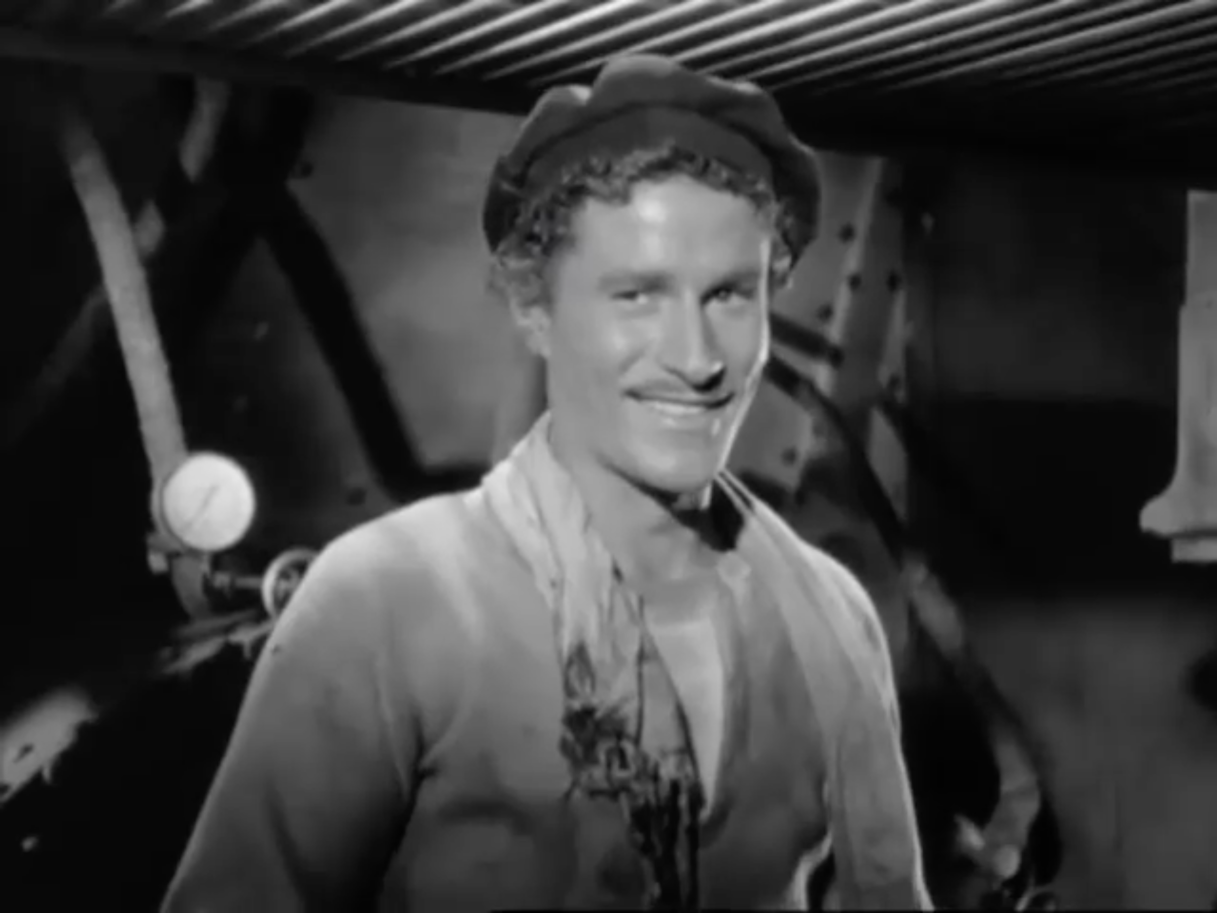 Amedeo Nazzari in a scene from the 1940 film E sbarcato un marinaio