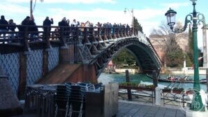 The bridge from the Dorsoduro riva