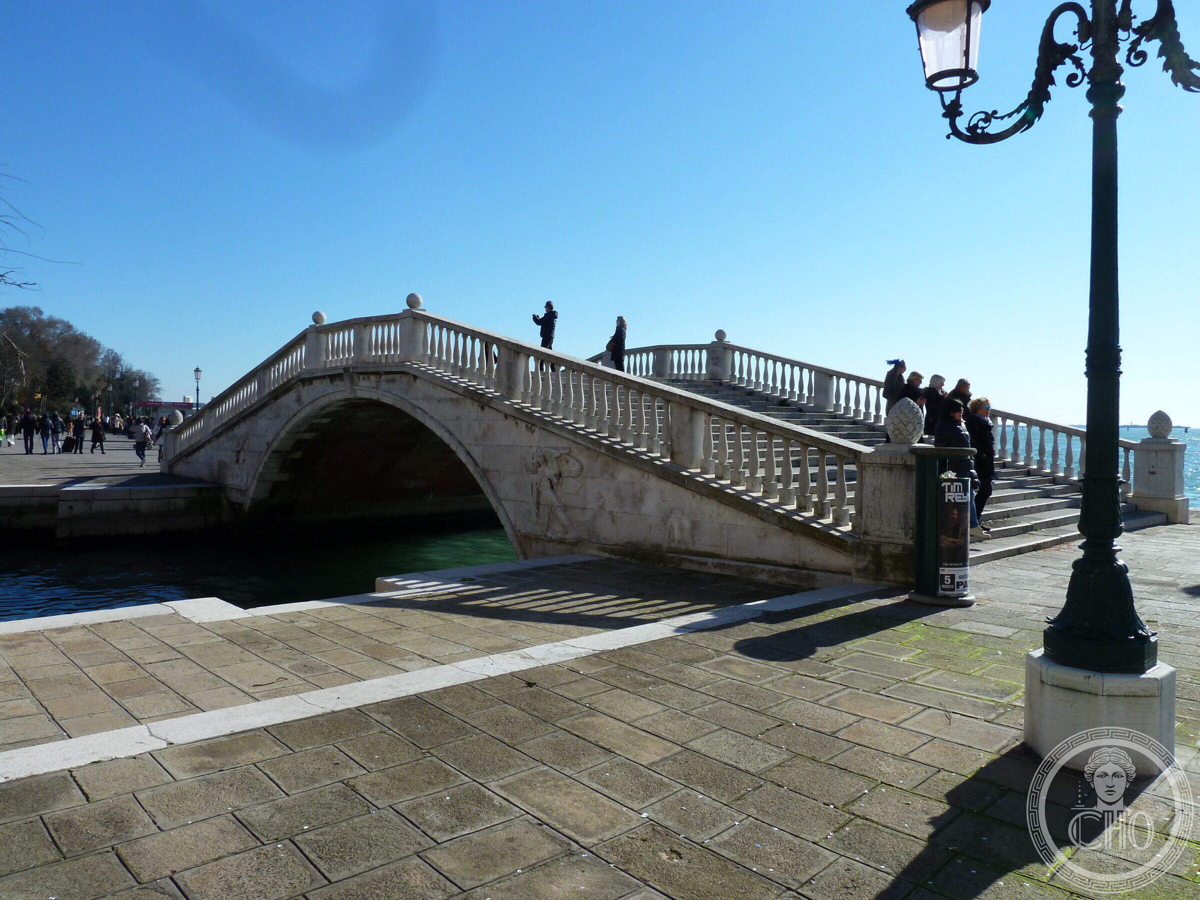 Ponte de la Veneta Marina — the Bridge Where the Riva dei Sette Martiri Begins – Virtual Tour 360°