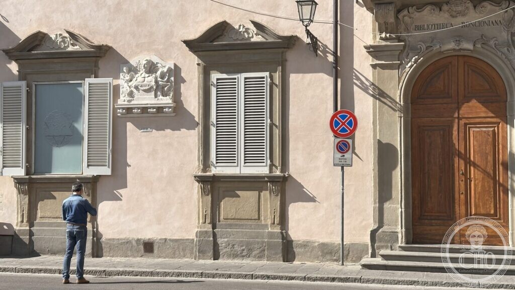 Biblioteca Roncioniana, Prato: a library in a building made to be one