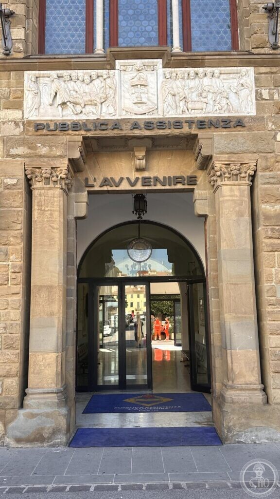 Pubblica Assistenza «L’Avvenire», Prato — Ten Workers and a Building of Their Own – Virtual Tour 360°