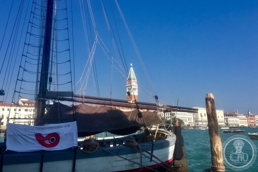 Il Nuovo Trionfo — Historic Adriatic Sailing Trabaccolo at Fondamenta Salute