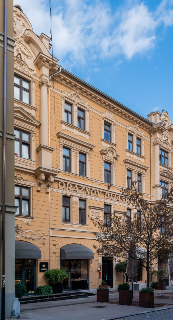 Wolfova ulica 12, Ljubljana — the Oražen Students’ Hall in a Listed Late-Historicist House