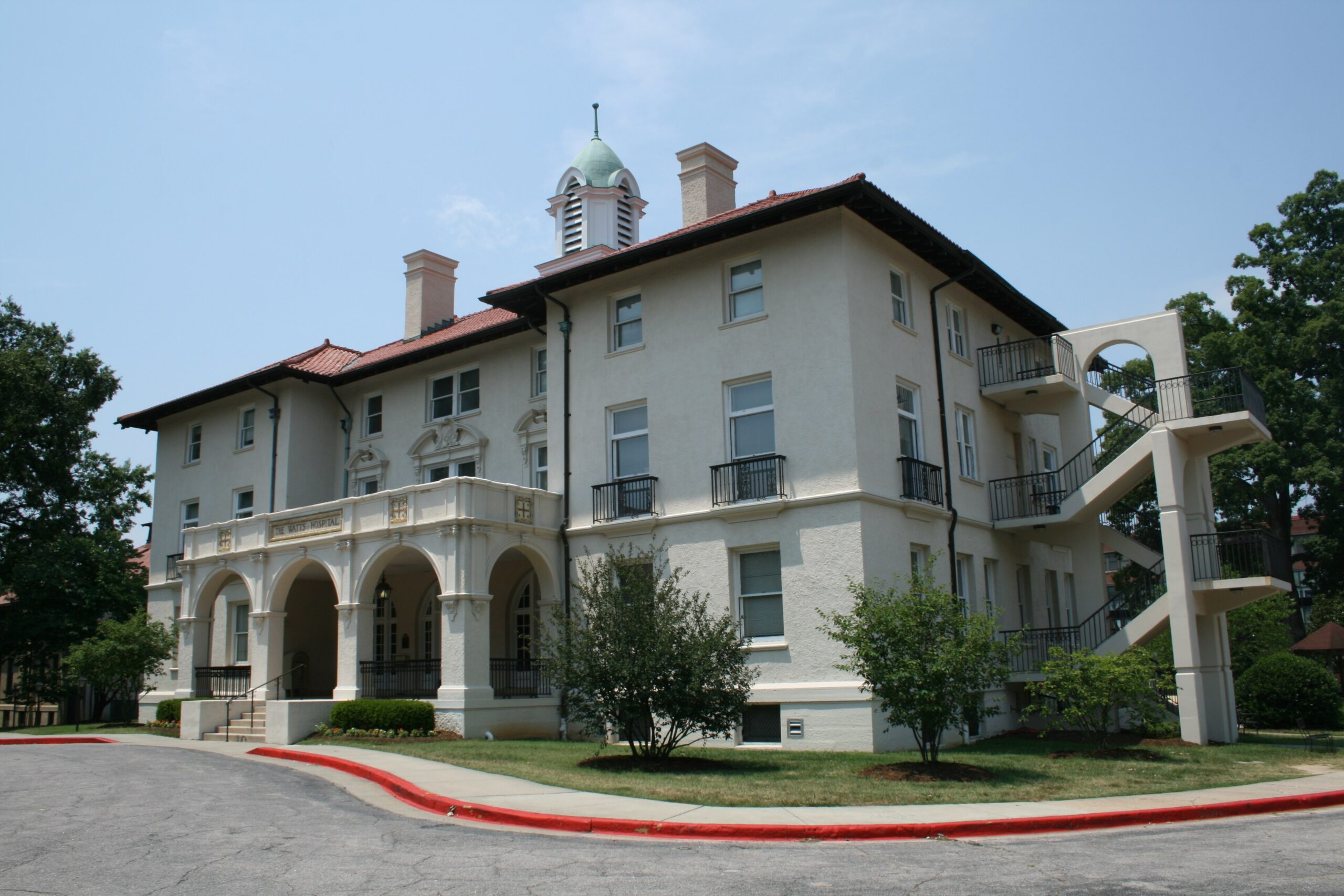 Watts Hospital — view